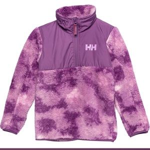 Helly Hansen Girls Champ Midlayer Jacket - Zip Neck Size 3T Color purple